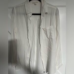 beachlunchlounge White Button Down Shirt